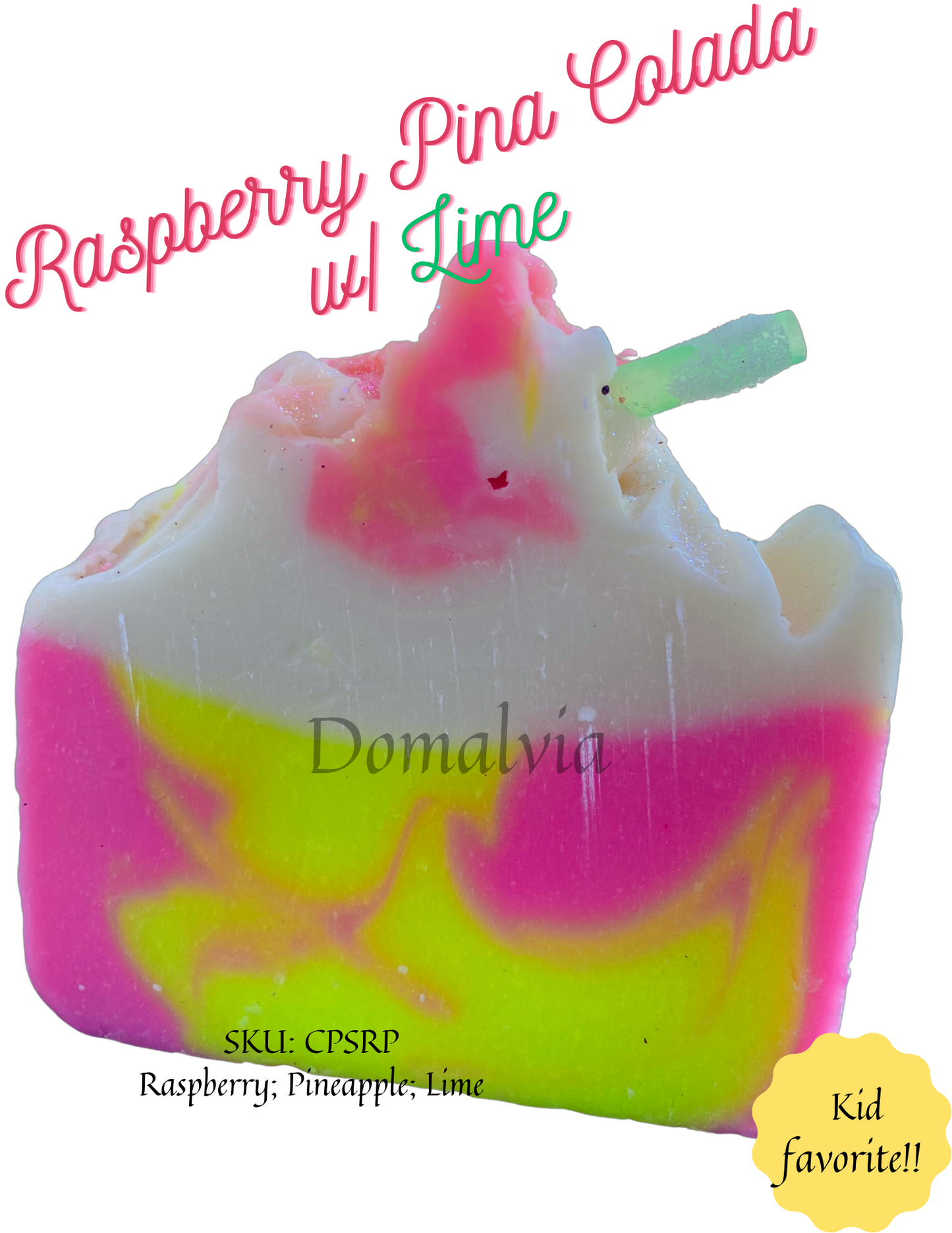 Raspberry Pina Colada(with Lime)